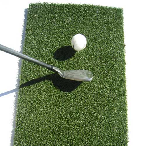 Club and Golf Ball Golf Practice Mat Residential Economical 4x5 ft Ball