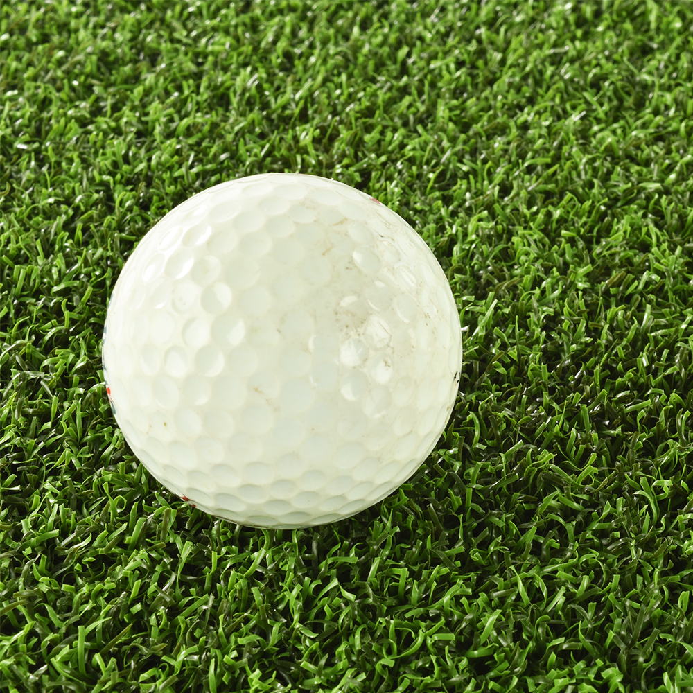 Ball on Top of Golf Practice Mat Residential Economical 5x5 ft
