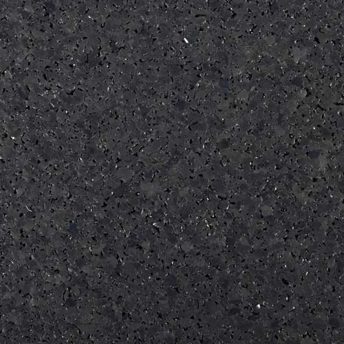 black rubber flooring close up