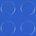 Coin Top PVC Interlocking blue swatch.