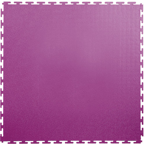 Smooth Top PVC Interlocking Color Ever Purple Full