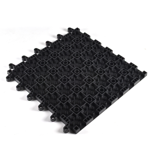 ErgoDeck HD Solid Black tile bottom