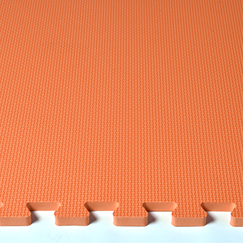 Blaze Orange Foam Floor Tiles for Hunting Blinds