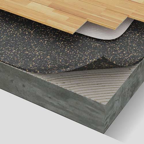 rubber underlay for laminate flooring