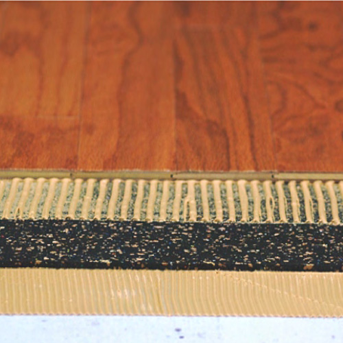 Laminate Flooring - AcoustiCork Rubber Blend