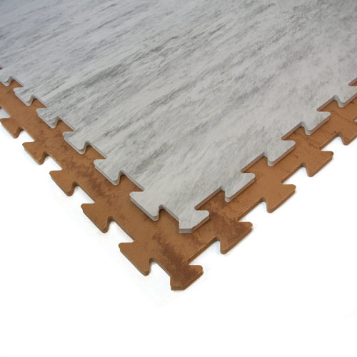Aerobic Flooring Tile That Looks Like Wood
