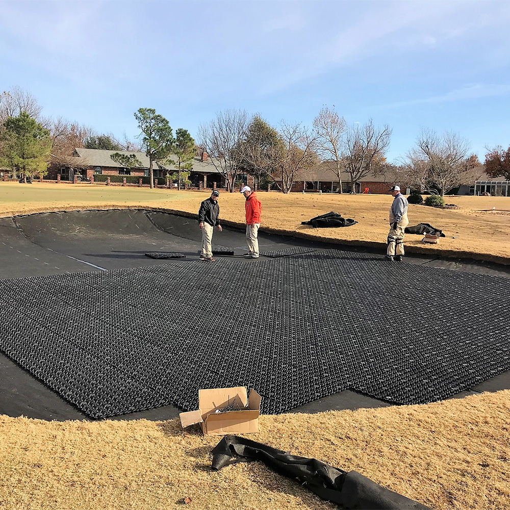 interlocking turf drainage tiles