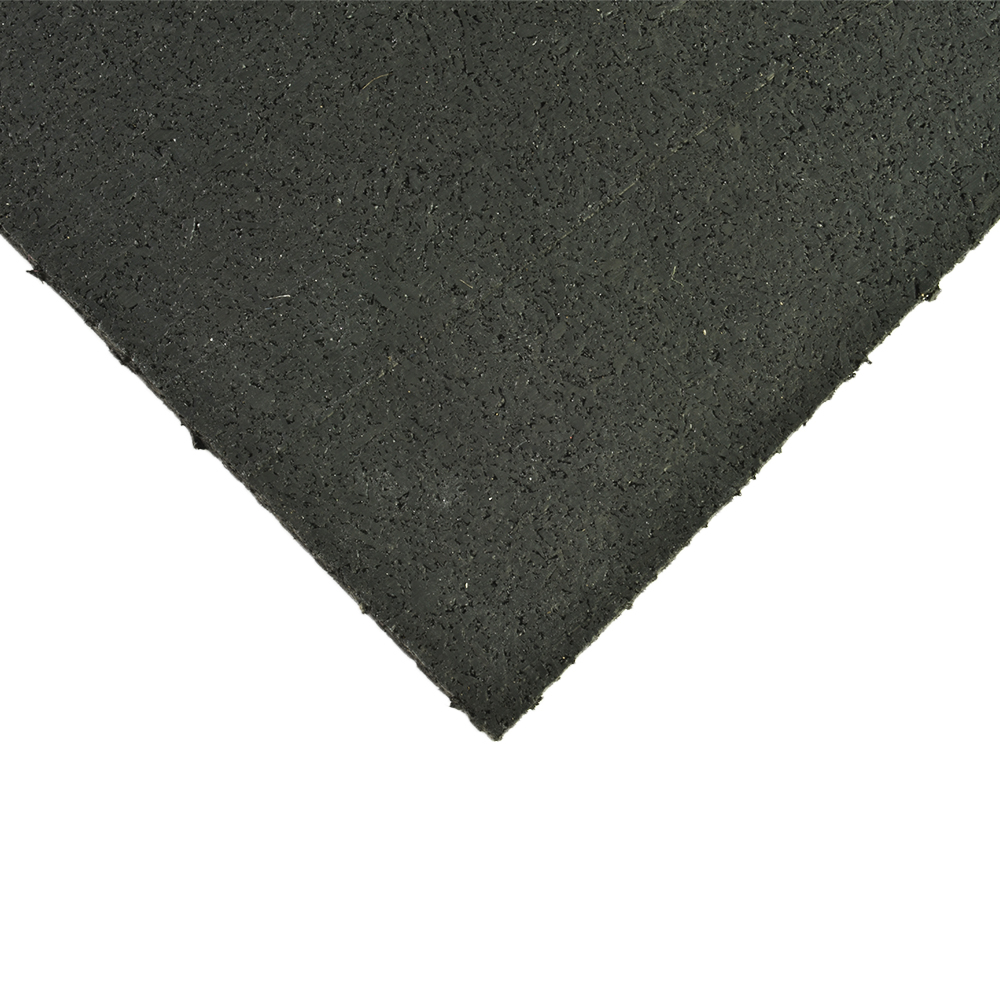 FlooringInc Black Anti-Vibration 1/2 Thick Washer/Dryer Rubber Mats, Two  Mats