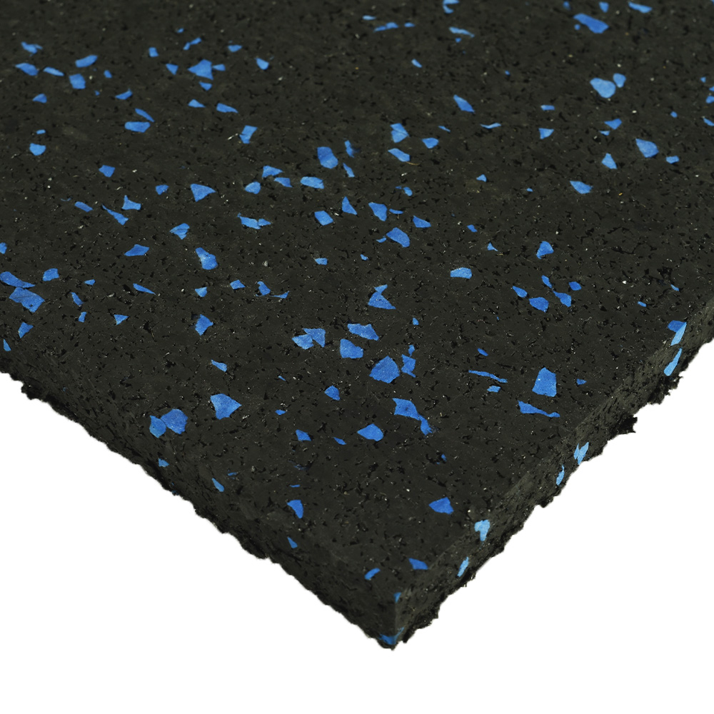 Rubber Flooring Roll Geneva Express 8 mm 10% Color 25 LF blue