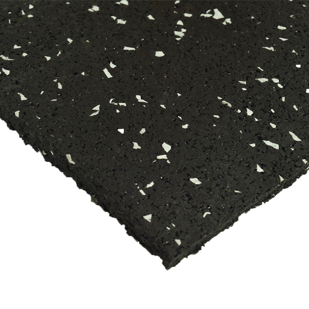 Rubber Flooring Roll Geneva Express 8 mm 10% Color 50 LF gray 