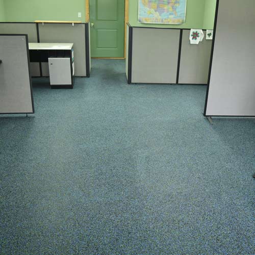 Colored Rubber Office Flooring