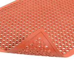 best red anti fatigue rubber mats thumbnail