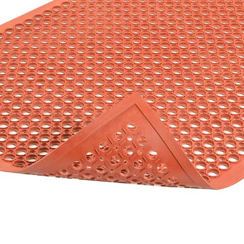 best red anti fatigue rubber mats