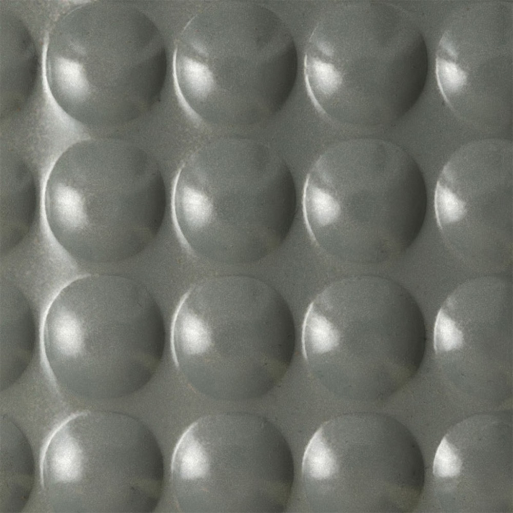 Bubble Trax Grande Anti-Fatigue Mat 3x5 ft gray texture closeup
