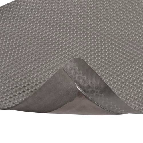 Bubble Trax Ultra Anti-Fatigue Mat 4x75 ft close curl black.