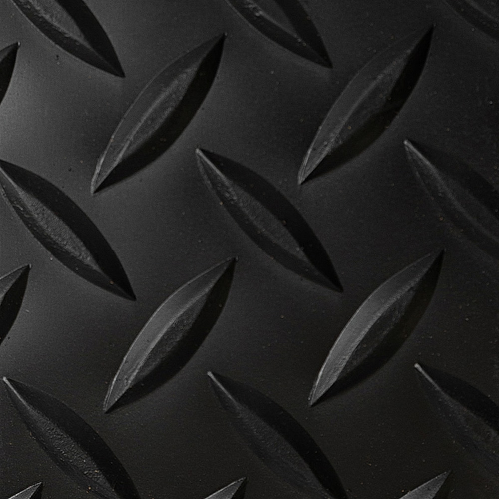 Cushion Trax Anti-Fatigue Mat 3x75 ft black texture closeup