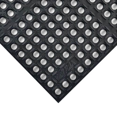 Notrax Beveled Drain Step Anti-Fatigue Mat Black 1/2 inch x 3x5 ft.