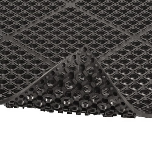 Cushion Tred Anti-Fatigue Mat 2x3 ft corner curl.