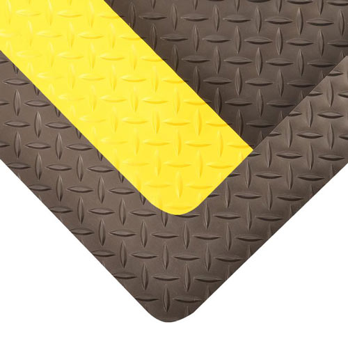 Diamond Tuff Anti-Fatigue Mat 3x75 ft color stack.