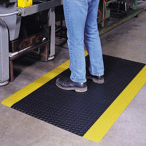 Diamond Tuff Max Anti-Fatigue Mat 4x75 ft install.