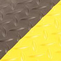 Dura Trax Grande Anti-Fatigue Mat 2x75 ft Black Yellow