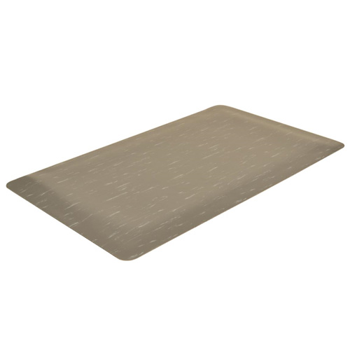 Marble Tuff Anti-Fatigue Mat 2x3 ft full tile gray.