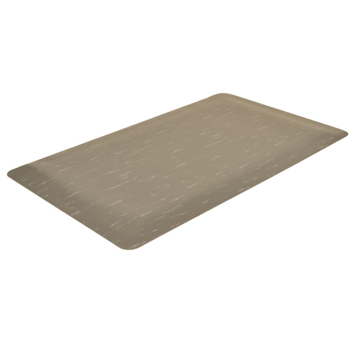 Marble Tuff Max Anti-Fatigue Mat 4x75 ft x 1 inch gray full ang.