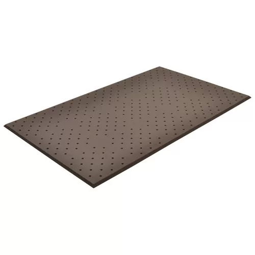 SuperFoam Perforated Anti-Fatigue Mat 3x75 ft full ang left.