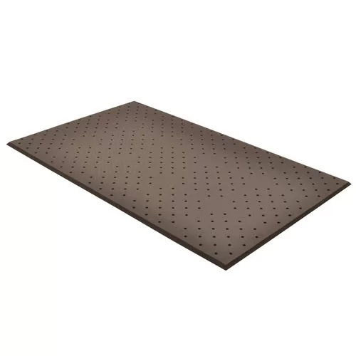 SuperFoam Perforated Anti-Fatigue Mat 3x75 ft full ang right.