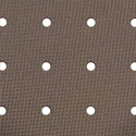 SuperFoam Perforated Anti-Fatigue Mat 3x75 ft swatch-black.
