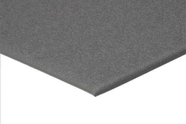 Static-dissipative anti-fatigue Apachestat Soft Foot mat provides comfort and safety.