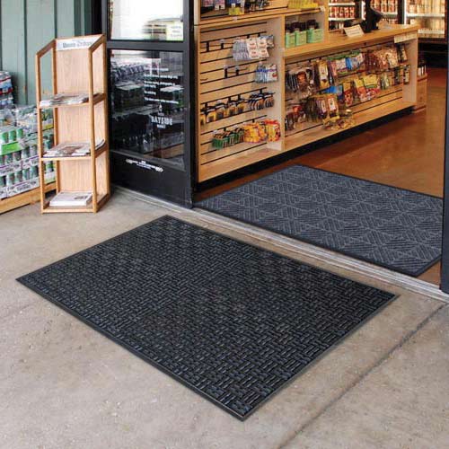 waterproof outdoor mats by entrance