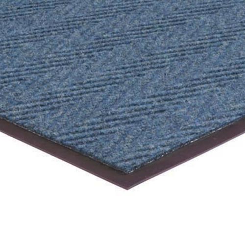 Slate Blue Indoor Mat Chevron Rib Carpet Mat 6x60 Feet