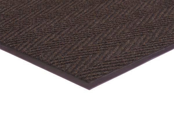 brown chevron flooring