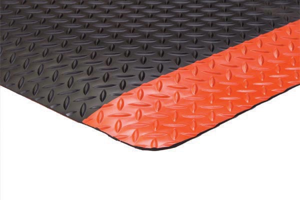 Diamond Foot Anti Fatigue Mats Orange