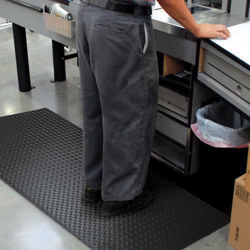 Diamond Foot Solid 3x75 feet Black install