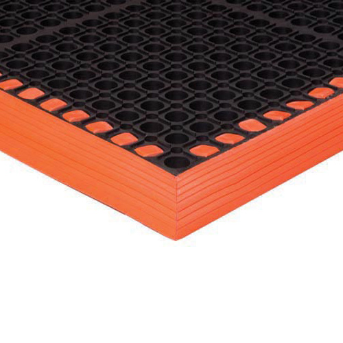 Safety TruTread 3-Sided GritTuff 38x52 Inches Orange