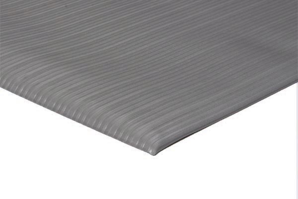 Soft Foot 3/8 inch thick Custom Lengths gray emboss