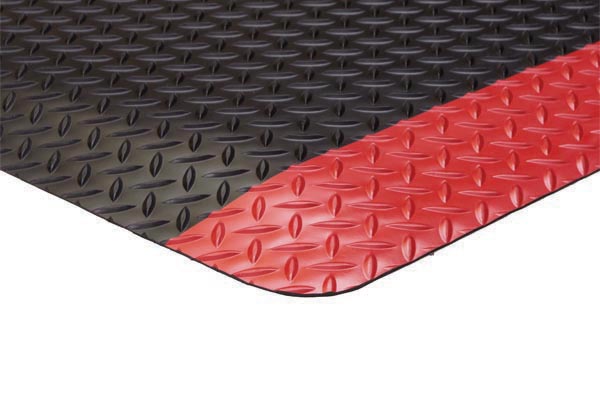 Supreme Diamond Foot Patterned 3x10 feet Red