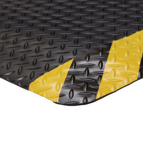 Ultimate Diamond Foot Colored Borders 4x75 feet Safety Anti Fatigue Mat