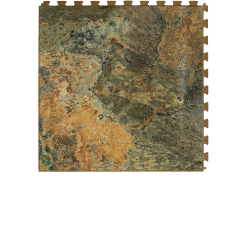 HomeStyle Stone Series Plastic and Vinyl Floor Tiles