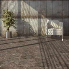vinyl floor tiles installed in an outdoor setting thumbnail