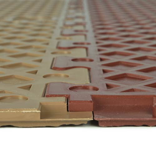 Hidden Interlock Tiles