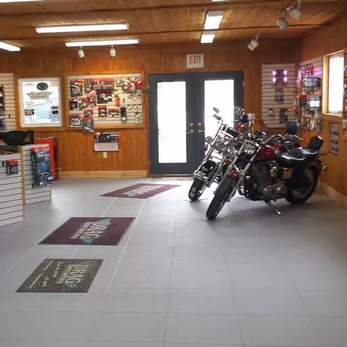 Slate Floor Tile Black or Graphite 6 tiles motorcycle shop.