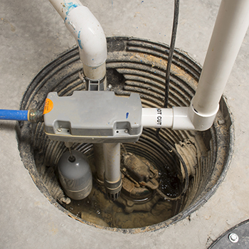 raised base and pvc flooring tiles for basements with a sump pump