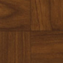 Max Tile Raised Modular Floor Tile dark oak swatch.