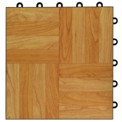 Snap together home vinyl flooring tiles