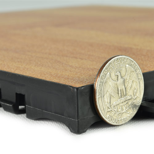 Laminate Flooring Disadvantages and Advantages - Close Up Mat tile