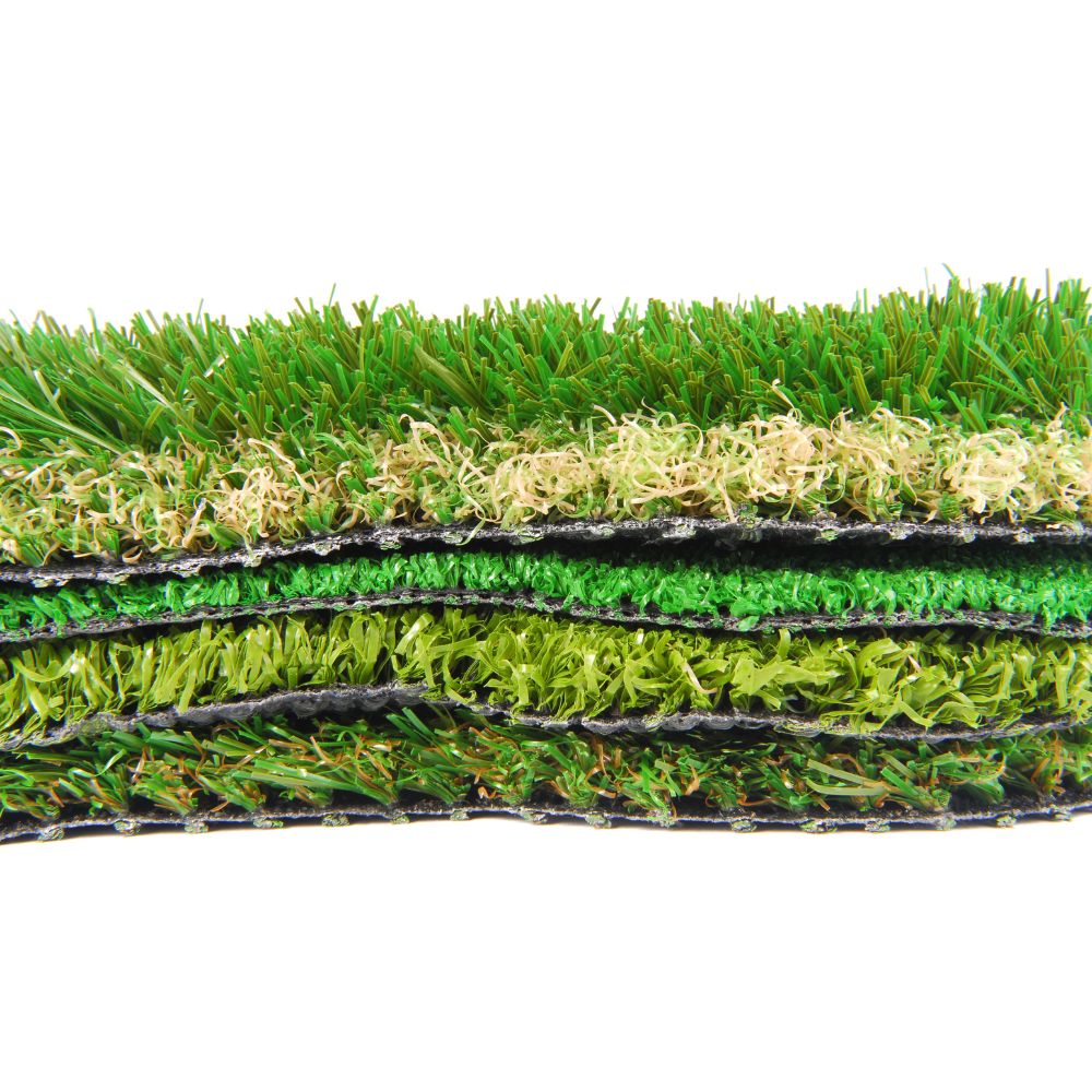 different pile heights of artificial grass