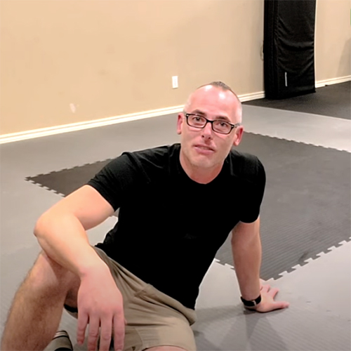 brad b using greatmats jiu jitsu mats for home training and wrestling